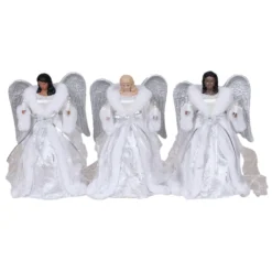 Coupon 🧨 Assorted 12" Silver & White Angel Lighted Tree Topper by Ashland® ✨