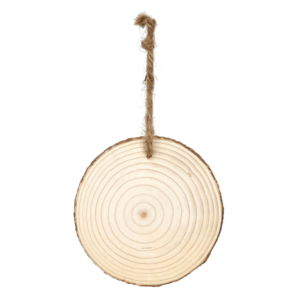 Deals π 4" Unfinished Pine Round Ornament by Michaels π 3 Deals π 4" Unfinished Pine Round Ornament by Michaels π