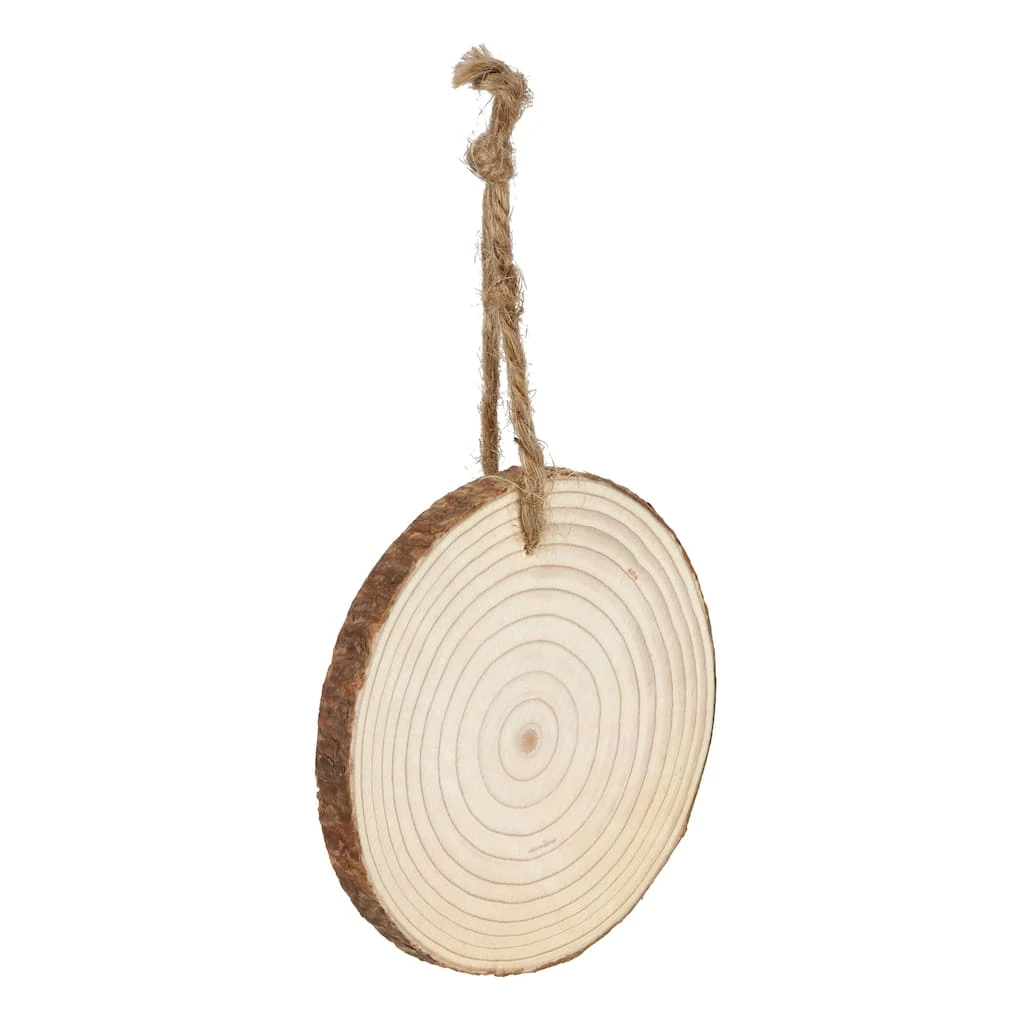 Deals π 4" Unfinished Pine Round Ornament by Michaels π 4 Deals π 4" Unfinished Pine Round Ornament by Michaels π - Image 2