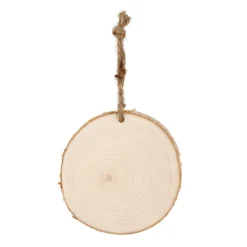 Brand new 🎁 4" Unfinished Birch Round Ornament by Michaels 🎉