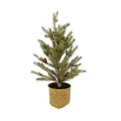 New ✔️ 24" Pinecone Tree in Natural Basket by Ashland® 🔥 -Outlet Yuletide Joy Store 10675189 3