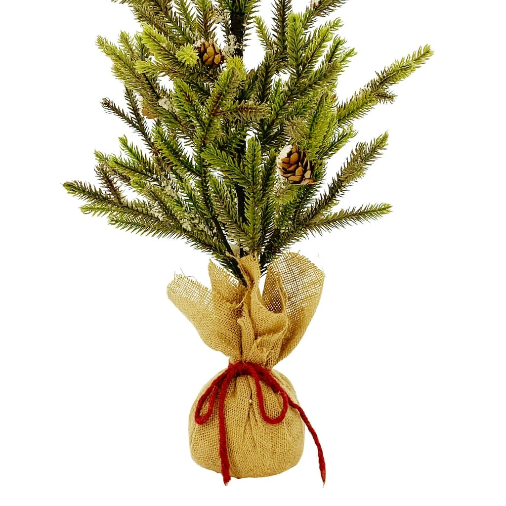 Brand new ✨ 24" Pine Tree with Pinecones in Burlap Bag by Ashland® ✨ 4 Brand new ✨ 24" Pine Tree with Pinecones in Burlap Bag by Ashland® ✨ - Image 2