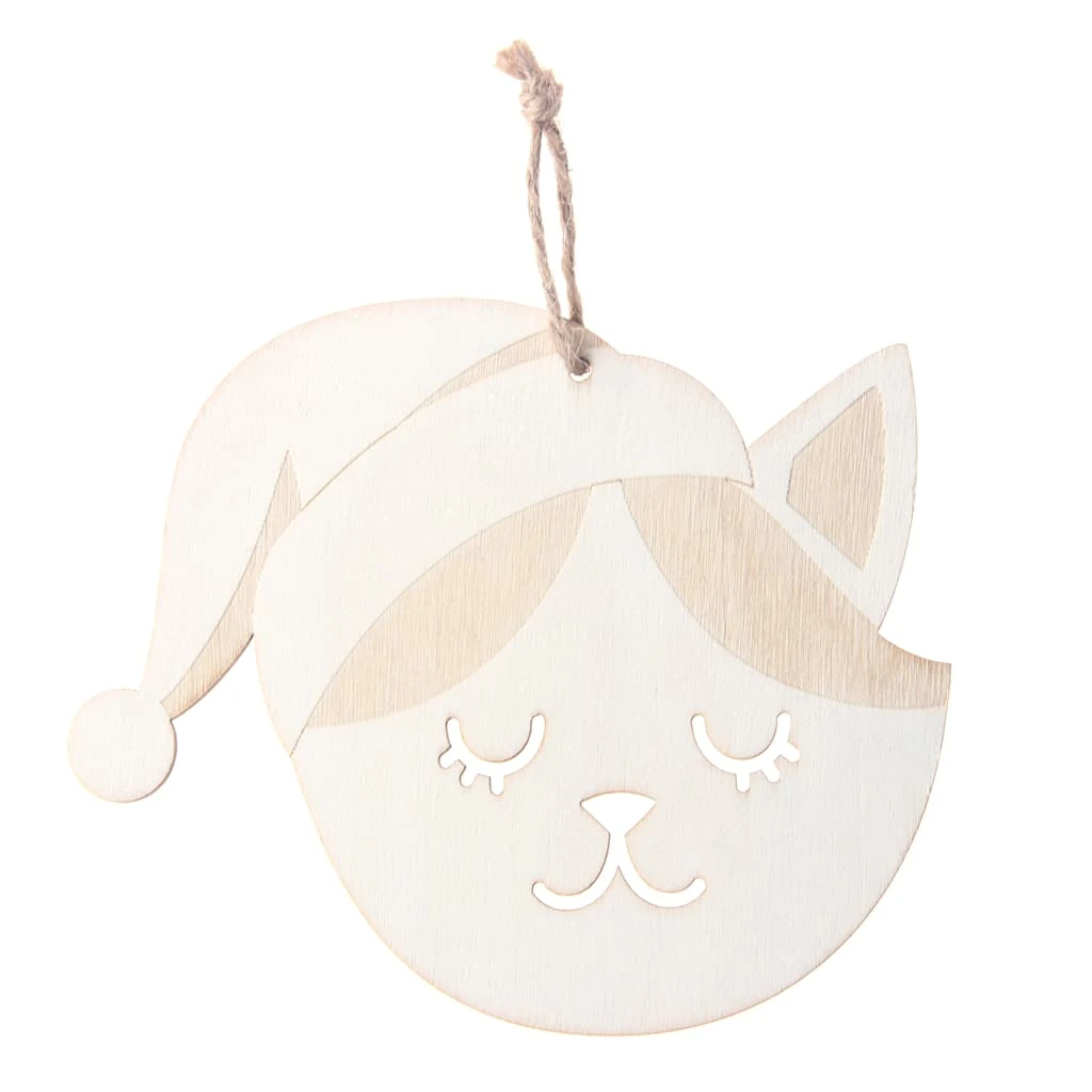 Cheapest ✔️ 5" DIY Unfinished Wood Cat Ornament by Michaels ⭐ 3 Cheapest ✔️ 5" DIY Unfinished Wood Cat Ornament by Michaels ⭐
