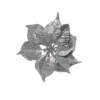 Budget 🤩 Silver Glitter Poinsettia Clip by Ashland® 🧨 2 Budget 🤩 Silver Glitter Poinsettia Clip by Ashland® 🧨 -Outlet Yuletide Joy Store 10675750 1