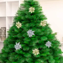 Best reviews of 🌟 Assorted 6" Poinsettia Floral Accents by Ashland® ⌛ -Outlet Yuletide Joy Store 10675751 3