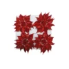 Best deal ❤️ Red Glitter Poinsettia Flowers, 4ct. by Ashland® ⭐ -Outlet Yuletide Joy Store 10675755 1