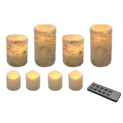 Flash Sale 🛒 Birch LED Candle Set by Ashland® 😍 -Outlet Yuletide Joy Store 10675801 3