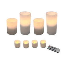 Discount π Glittery White LED Candle Set by Ashland® π₯ 6 Discount π Glittery White LED Candle Set by Ashland® π₯ -Outlet Yuletide Joy Store 10675803 3