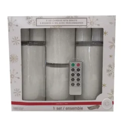 Discount π Glittery White LED Candle Set by Ashland® π₯ 7 Discount π Glittery White LED Candle Set by Ashland® π₯ -Outlet Yuletide Joy Store 10675803 4