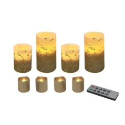 Top 10 🥰 Glitter & Star LED Candle Set by Ashland® ⌛ -Outlet Yuletide Joy Store 10675804 3