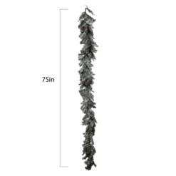Deals 🎉 6ft. Snowy Taos Pine Garland by Ashland® 🤩 -Outlet Yuletide Joy Store 10675838 3