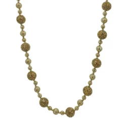 Outlet 😍 6ft. Gold Glitter Ball Garland by Ashland® 👏