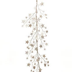 Best Pirce ✨ 6ft. Metallic Glitter Star Garland by Ashland® 💯