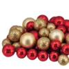 Buy ✔️ Glittery Red & Gold Decorative Ball Filler by Ashland® 🧨 -Outlet Yuletide Joy Store 10675966 1