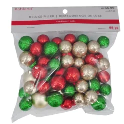 New ⭐ Glittery Red, Green & Gold Decorative Ball Filler by Ashland® 🎁 -Outlet Yuletide Joy Store 10675968 2