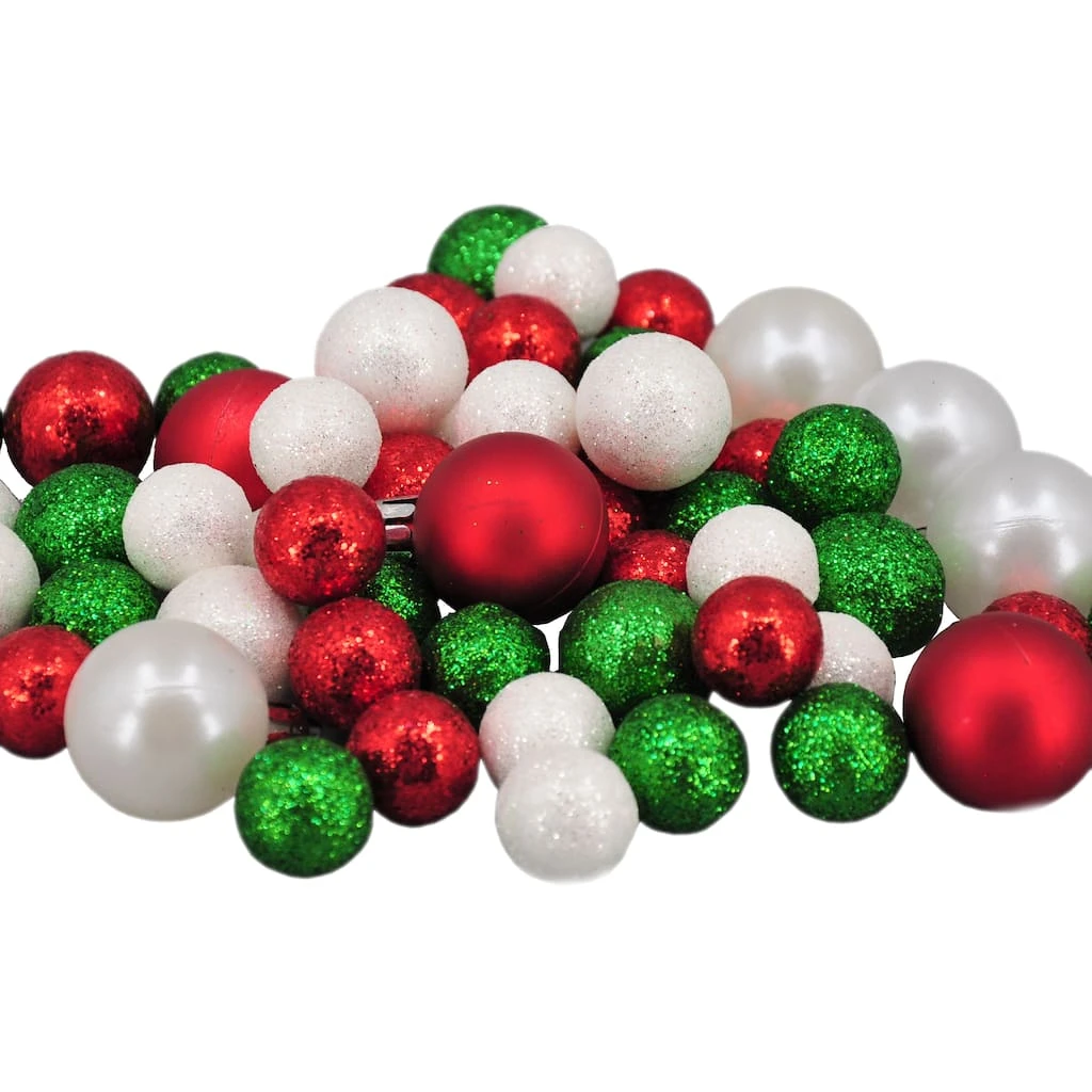 Best Sale ❤️ Glittery Green, White & Red Decorative Ball Filler by Ashland® 🎉 3 Best Sale ❤️ Glittery Green, White & Red Decorative Ball Filler by Ashland® 🎉