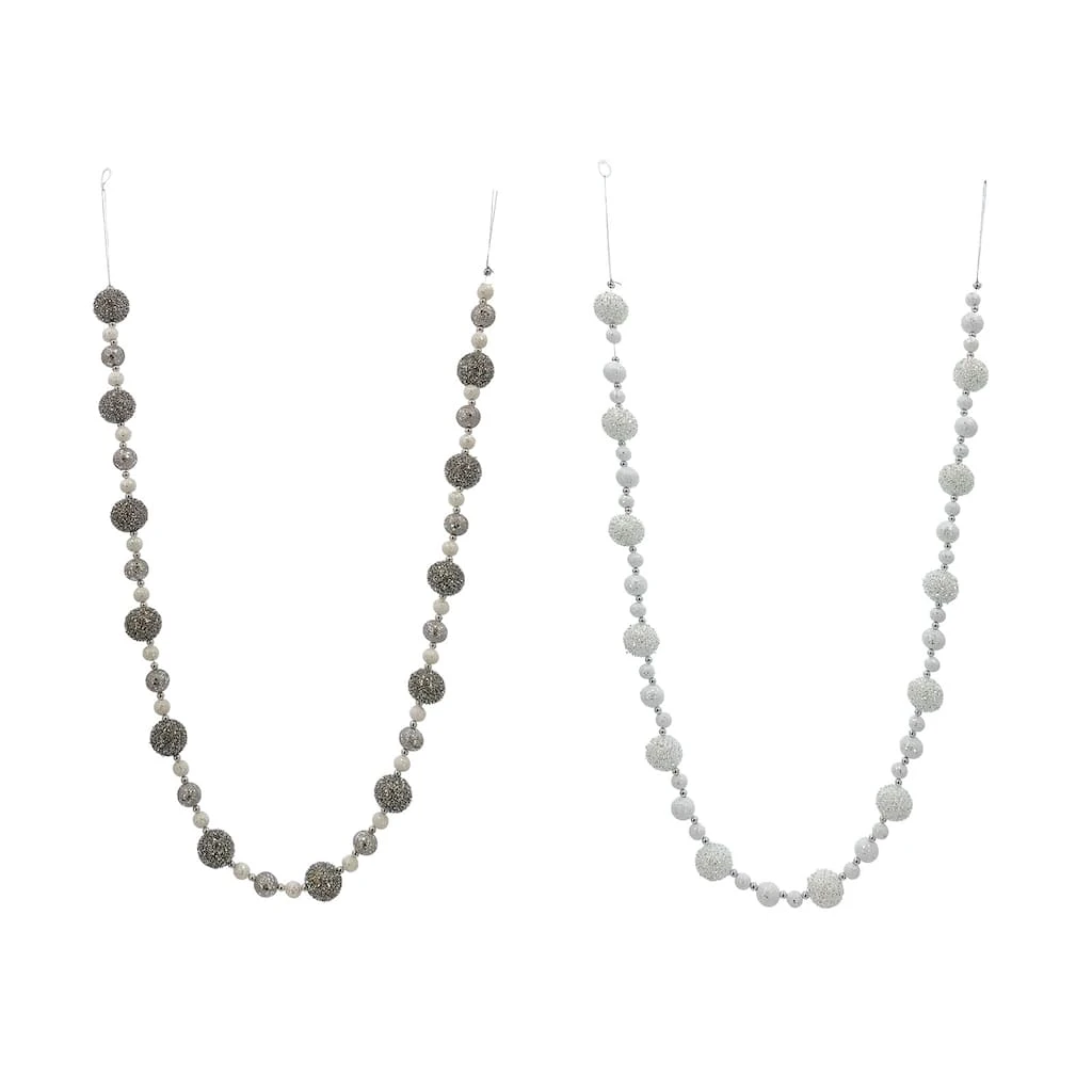 Best Pirce ✨ Assorted 6ft. Glitter Ball Garland by Ashland® 💯 3 Best Pirce ✨ Assorted 6ft. Glitter Ball Garland by Ashland® 💯