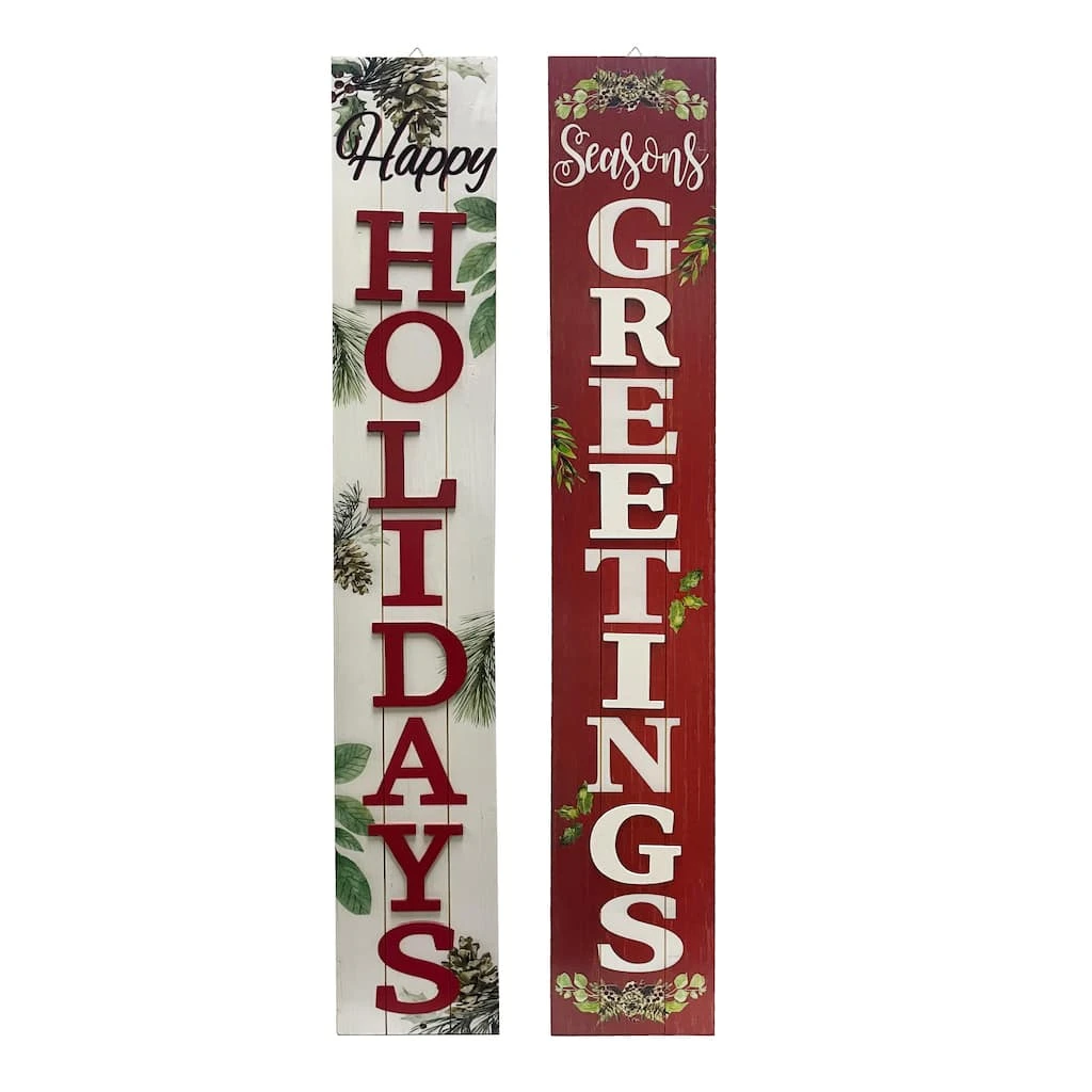 Deals ⭐ Assorted 48" 🎁 Christmas Door Greeter by Ashland® ✨ 3 Deals ⭐ Assorted 48" 🎁 Christmas Door Greeter by Ashland® ✨