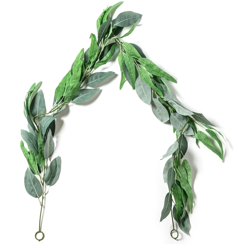 Hot Sale ๐ 12 Pack: 6ft. Willow Eucalyptus Garland by Ashland® ๐ 6 Hot Sale ๐ 12 Pack: 6ft. Willow Eucalyptus Garland by Ashland® ๐ - Image 4