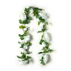 Best Pirce 🧨 6 Pack: 6ft. Cream Peony Garland by Ashland® ⭐