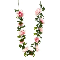 Wholesale 😉 6 Pack: 6ft. Pink Peony Garland by Ashland® 🔥