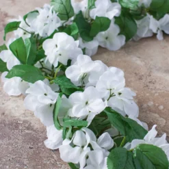 Buy 😍 6 Pack: 6ft. White Hydrangea Chain Garland by Ashland® 💯 -Outlet Yuletide Joy Store 10676310 22 1