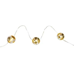 Top 10 ❤️ 18ct. Warm White Gold Star Ball LED Crafting Lights by Ashland® 🎁