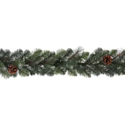 Best deal ✨ 9ft. Pre-Lit Mixed Pine & Pinecone Garland by Ashland® ⭐ -Outlet Yuletide Joy Store 10676637 4