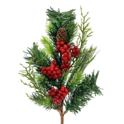 Promo ⌛ Green Pine, Red Berry & Pinecone Spray by Ashland® 🔔 5 Promo ⌛ Green Pine, Red Berry & Pinecone Spray by Ashland® 🔔 -Outlet Yuletide Joy Store 10676660 2