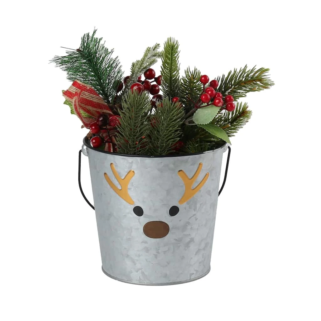 Best reviews of π 7.2" Reindeer Metal Bucket with Handle by Ashland® π 4 Best reviews of π 7.2" Reindeer Metal Bucket with Handle by Ashland® π - Image 2