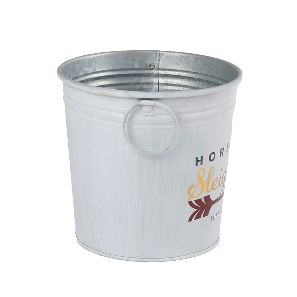 Best Sale π₯ 6.6" Sleigh Rides Metal Bucket with Handles by Ashland® π 5 Best Sale π₯ 6.6" Sleigh Rides Metal Bucket with Handles by Ashland® π - Image 3
