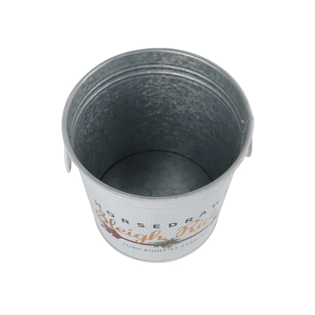 Best Sale π₯ 6.6" Sleigh Rides Metal Bucket with Handles by Ashland® π 6 Best Sale π₯ 6.6" Sleigh Rides Metal Bucket with Handles by Ashland® π - Image 4