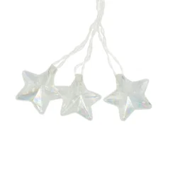 Deals 💯 8ct. Warm White Iridescent Star LED Crafting Lights by Ashland® 👏 -Outlet Yuletide Joy Store 10676895 2