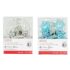 Best Pirce ✔️ Assorted 8ct. Warm White Snowflake LED Crafting Lights by Ashland® 🛒