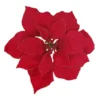 Flash Sale ✨ Red Velvet Poinsettia Clip by Ashland® 😀 -Outlet Yuletide Joy Store 10676929 1