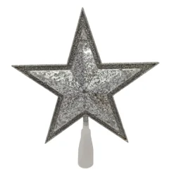 Buy ⭐ 11" Silver LED Star Tree Topper by Ashland® ❤️