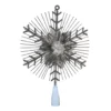 Discount 🤩 14.5" Silver Lighted Tinsel Starburst Tree Topper by Ashland® 🔔