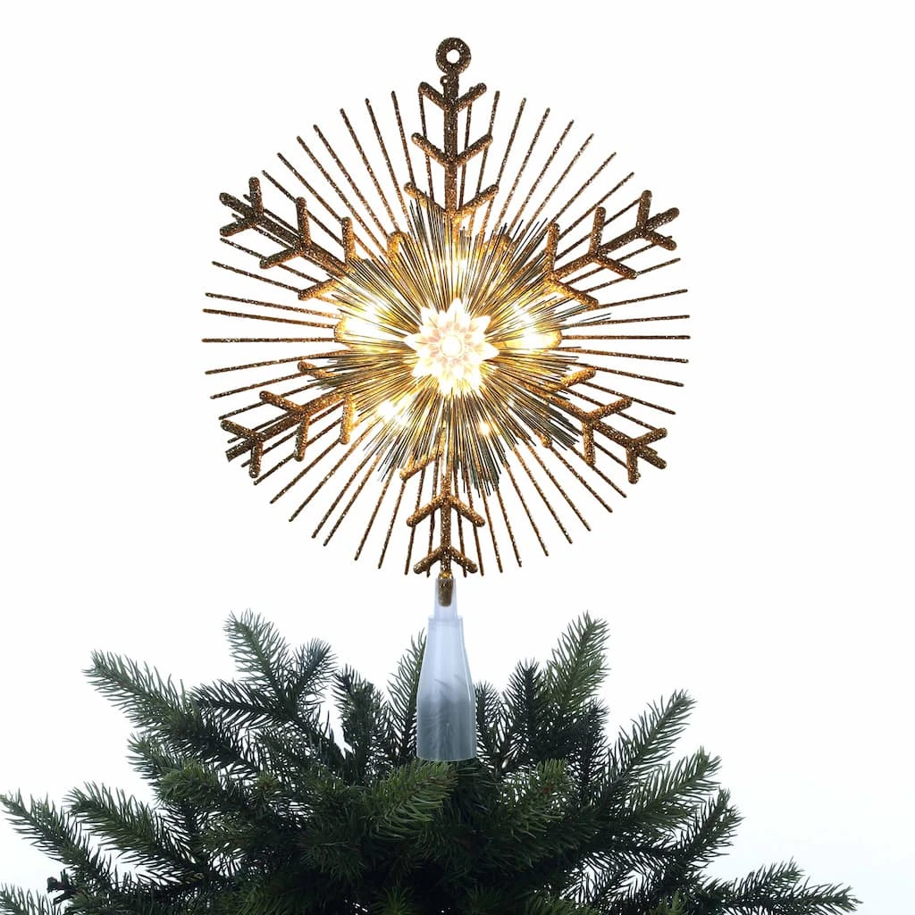 Cheapest ⭐ 14.5" Gold Lighted Tinsel Starburst Tree Topper by Ashland® ❤️ 5 Cheapest ⭐ 14.5" Gold Lighted Tinsel Starburst Tree Topper by Ashland® ❤️ - Image 3