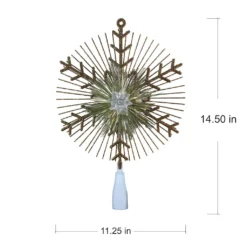 Cheapest ⭐ 14.5" Gold Lighted Tinsel Starburst Tree Topper by Ashland® ❤️ 9 Cheapest ⭐ 14.5" Gold Lighted Tinsel Starburst Tree Topper by Ashland® ❤️ -Outlet Yuletide Joy Store 10677090 4