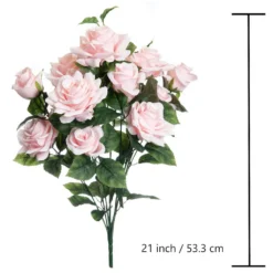 New 😉 12 Pack: Pink Rose Bush by Ashland® ❤️ 10 New 😉 12 Pack: Pink Rose Bush by Ashland® ❤️ -Outlet Yuletide Joy Store 10677454 3