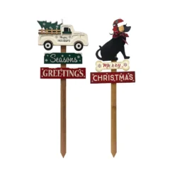 Best Pirce ✔️ Assorted 36" Holiday Greeting Yard Stake by Ashland® ⌛