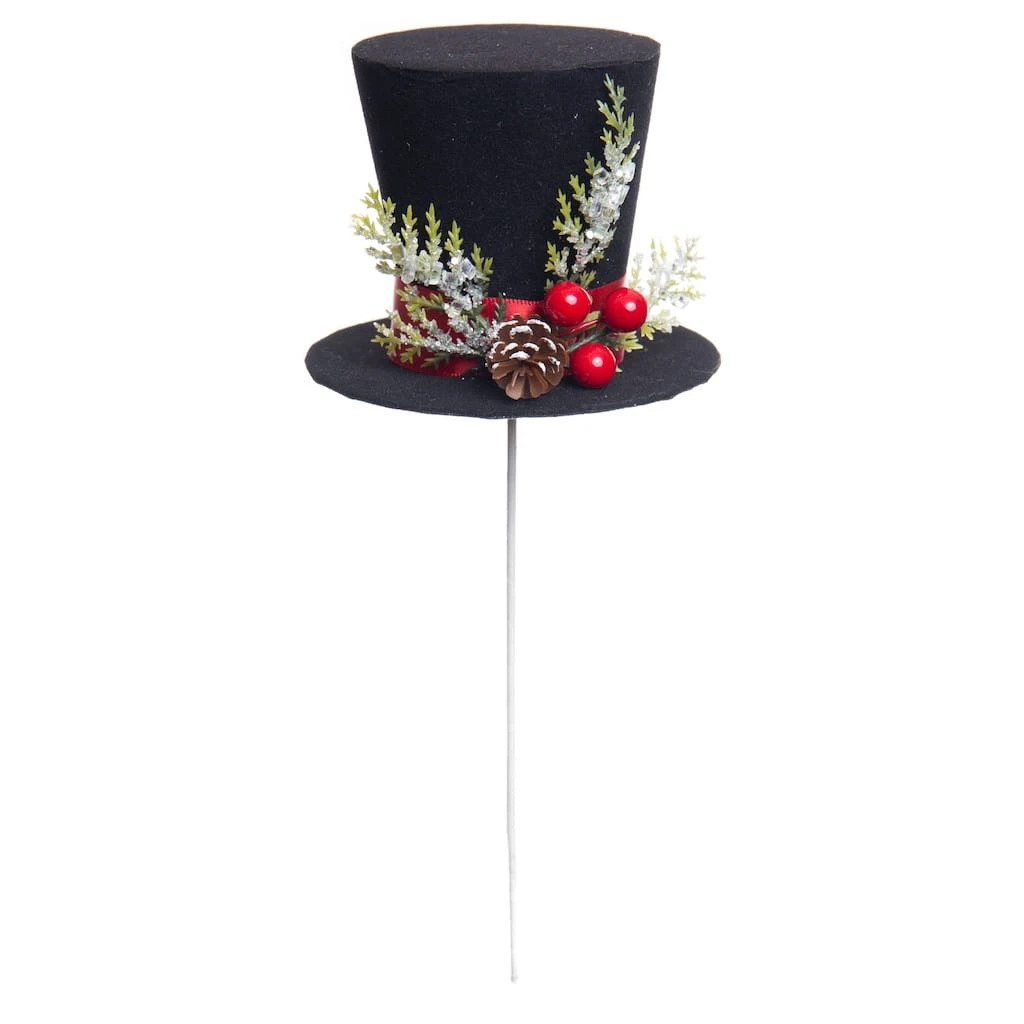New ๐ Black Hat Pick with Pinecone & Berries by Ashland® ๐ฅฐ 3 New ๐ Black Hat Pick with Pinecone & Berries by Ashland® ๐ฅฐ