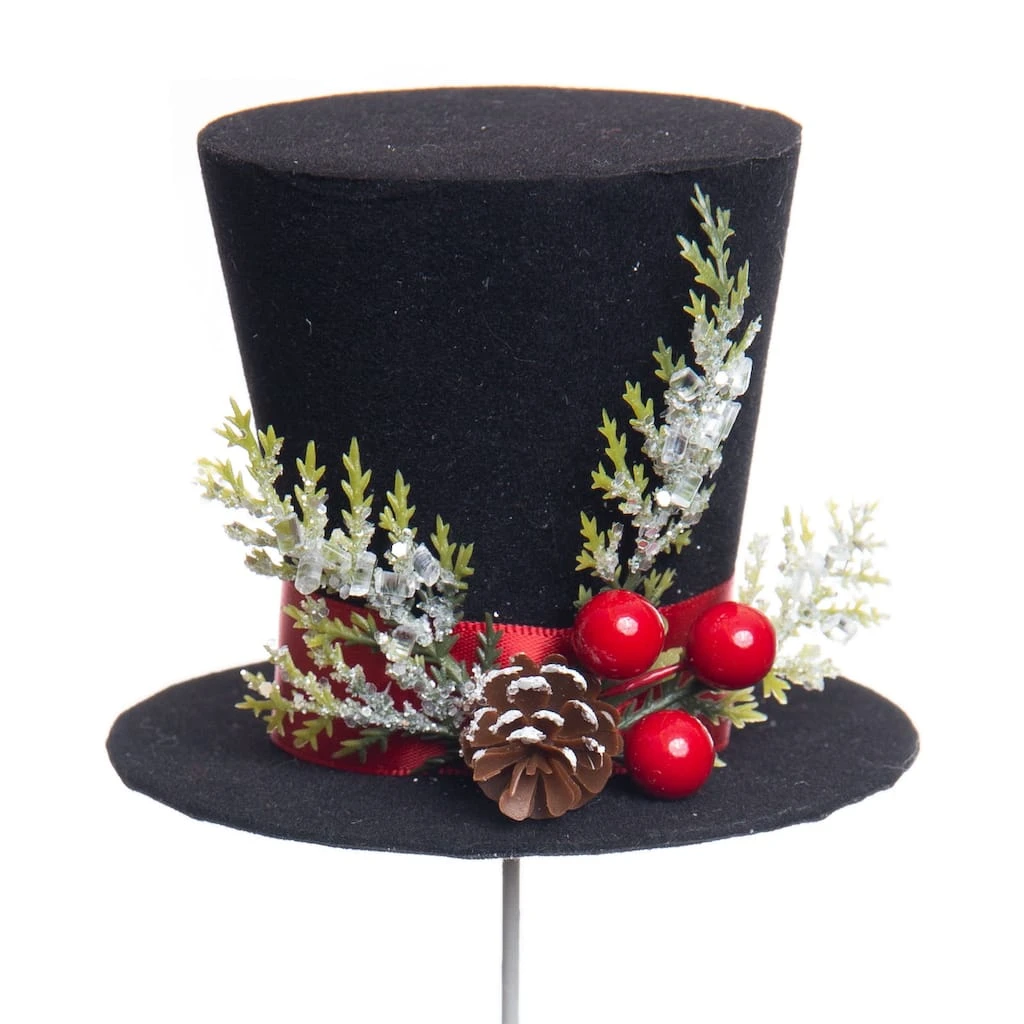 New ๐ Black Hat Pick with Pinecone & Berries by Ashland® ๐ฅฐ 4 New ๐ Black Hat Pick with Pinecone & Berries by Ashland® ๐ฅฐ - Image 2