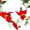 Budget 😉 6ft. Red Poinsettia Garland by Ashland® ❤️ 1 Budget 😉 6ft. Red Poinsettia Garland by Ashland® ❤️ -Outlet Yuletide Joy Store 10677904 1