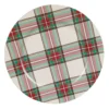 Budget 😀 Christmas Plaid Charger Plate by Ashland® ⌛ -Outlet Yuletide Joy Store 10677979 1