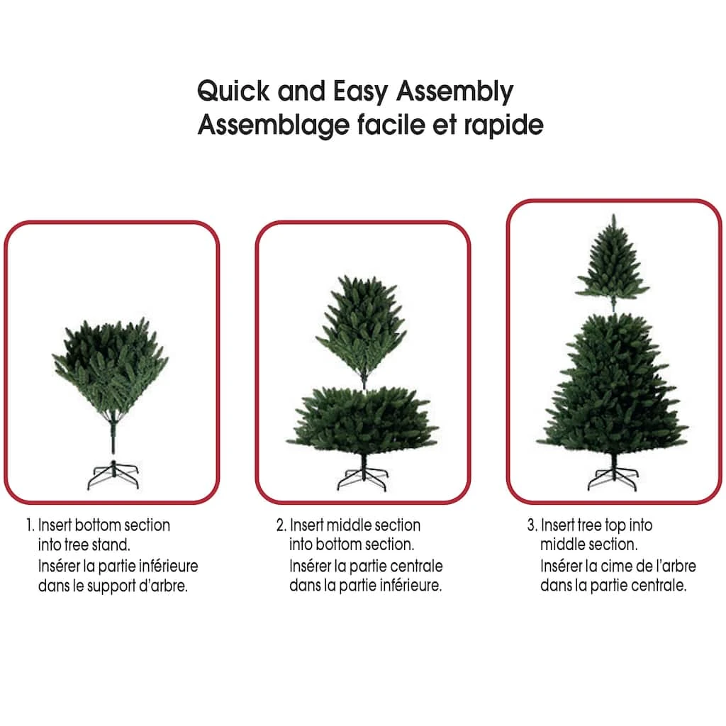 Best Sale 💯 7ft. Pre-Lit Prescott Pine Artificial Christmas Tree by Ashland®, Clear Micro LED Lights 🧨 4 Best Sale 💯 7ft. Pre-Lit Prescott Pine Artificial Christmas Tree by Ashland®, Clear Micro LED Lights 🧨 - Image 2