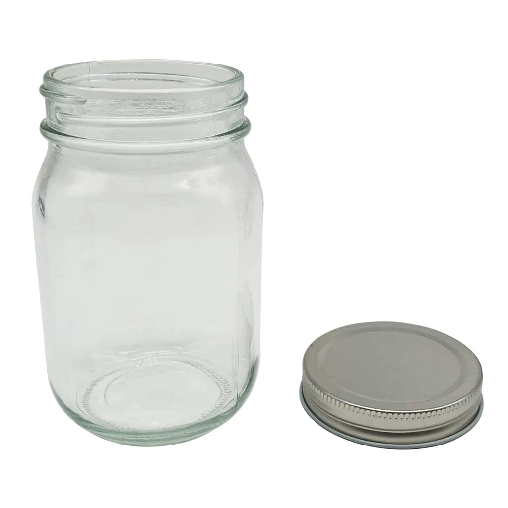 Wholesale ⭐ 16oz. Glass Jar by Ashland®, 12ct. ✨ 7 Wholesale ⭐ 16oz. Glass Jar by Ashland®, 12ct. ✨ - Image 5