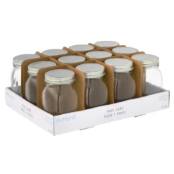 Wholesale ⭐ 16oz. Glass Jar by Ashland®, 12ct. ✨