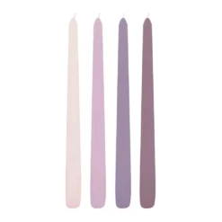 Hot Sale ⭐ 10" Mixed Purple Taper Candles by Ashland®, 4ct. 🎉 8 Hot Sale ⭐ 10" Mixed Purple Taper Candles by Ashland®, 4ct. 🎉 -Outlet Yuletide Joy Store 10687934 3
