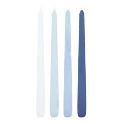 Promo 🧨 10" Mixed Blue Taper Candles by Ashland®, 4ct. 🛒 -Outlet Yuletide Joy Store 10687935 3